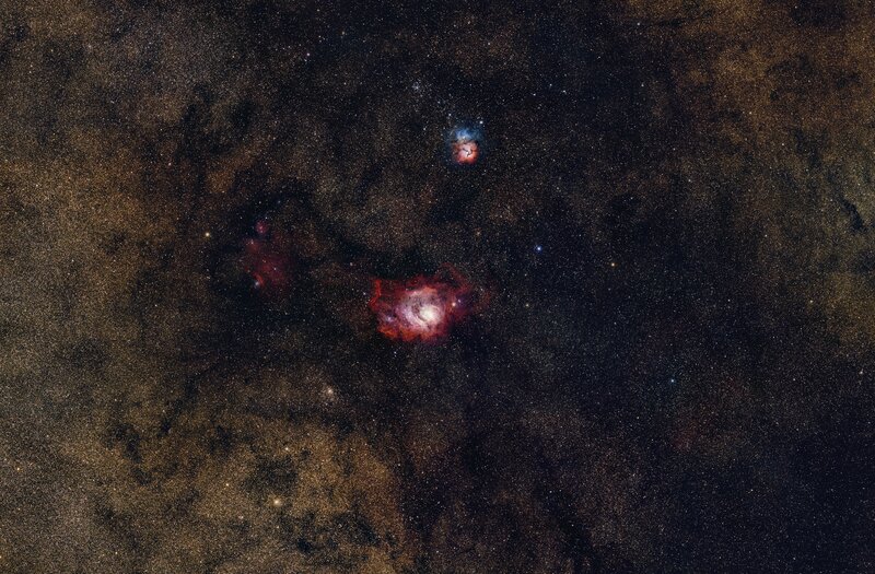 Lagoon Nebula - M8 / NGC 6523